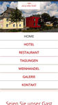 Mobile Screenshot of hotelvonkorff.de
